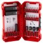 JUEGO DE PUNTAS SHOCKWAVE MILWAUKEE ACERO 26 PIEZAS