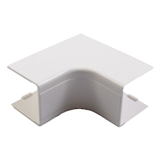 ÁNGULO EXTERNO PARA CANALETA 25 X 25 MM BLANCO