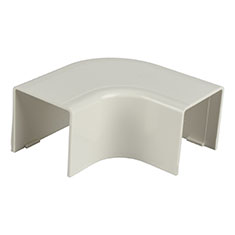 ÁNGULO PLANO PARA CANALETA 25 X 25 MM BLANCO
