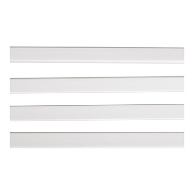 CANALETA PLÁSTICA ADHESIVA 13 X 110 CM BLANCA AUTOEXTINGUIBLE