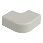 ÁNGULO PLANO PARA CANALETA 13 X 7 MM BLANCO
