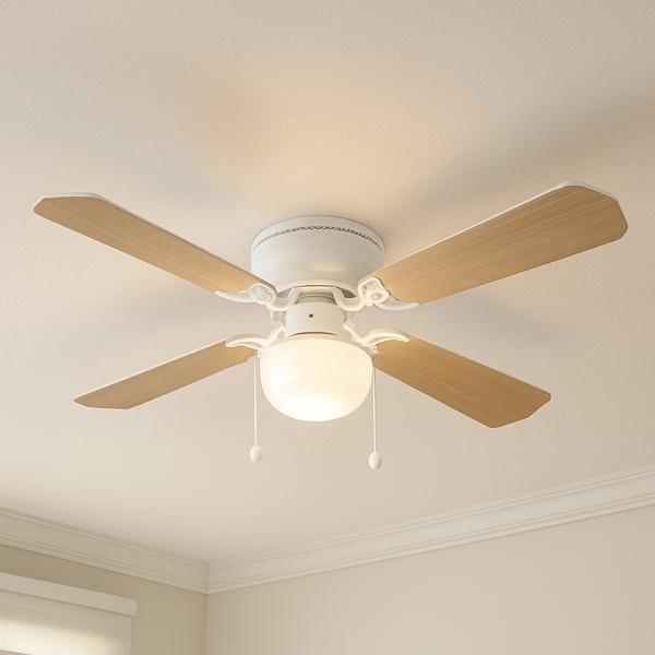 VENTILADOR DE TECHO LITTLETON 42" PARA INTERIOR BLANCO