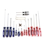 JUEGO DE DESARMADORES PLANO, PHILLIPS Y TORX 19 PIEZAS