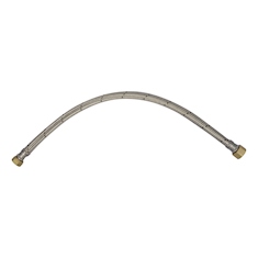 MANGUERA FLEXIBLE PARA BOILER DE PVC 0.8M 1/2"