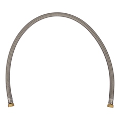 MANGUERA FLEXIBLE PARA BOILER DE PVC 1M 1/2"