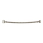CONECTOR FLEXIBLE PARA SANITARIO 1/2 X 7/8 DE PULGADA PLATA COFLEX 3 PIEZAS
