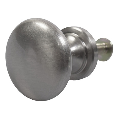 PERILLA CARRETE 2.3 CM PLATA
