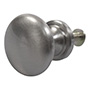 PERILLA CARRETE 2.3 CM PLATA