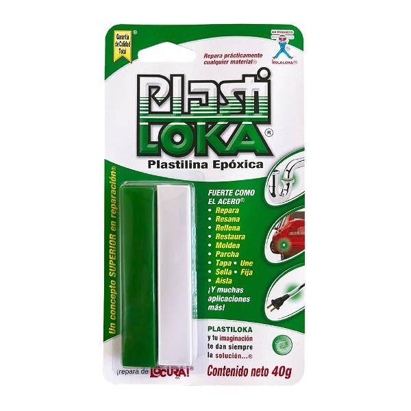 PLASTILOKA FUERTE 40 GRAMOS