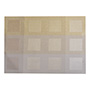 MANTEL INDIVIDUAL PVC Y POLIESTER MULTICOLOR MODERNO PARA COMEDOR