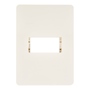 PLACA DE PARED 1 MÓDULO BLANCO