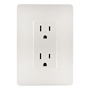 CONTACTO DÚPLEX CON PLACA DE PARED INCLUIDA BLANCO