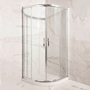 CANCEL PARA BAÑO ESQUINERO VIDRIO TRANSPARENTE 90 X 90 CM X 1.9 M