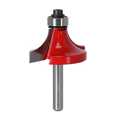 FRESA REDONDEADORA DE TITANIO 1/2" CON BALERO ZANCO 1/4"