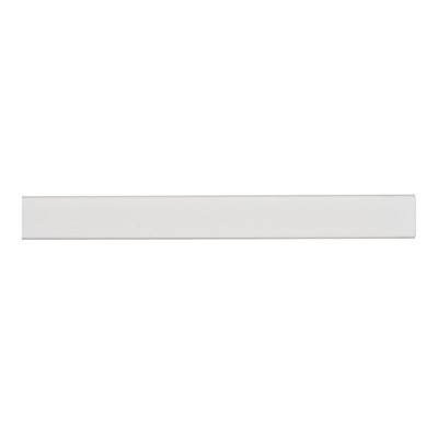 CANALETA PLÁSTICA CON ADHESIVO 20 X 12 MM BLANCA CON RETENEDOR