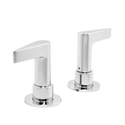 LLAVE MEZCLADORA PARA REGADERA EMPOTRABLE LATON CROMO CONTROL DE TEMPERATURA