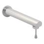 LLAVE PARA LAVABO MONOMANDO CROMO A PARED CON CIERRE AUTOMATICO