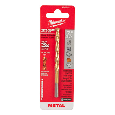 BROCA PARA METAL DE 7/32 DE PULGADA
