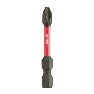 PUNTA DE DESARMADOR DE IMPACTO PHILLIPS SHOCKWAVE DE ACERO DE 2 PULGADAS