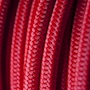 CABLE ELÉCTRICO TEXTIL CALIBRE 18 ROJO 1M DECORATIVO