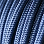 CABLE ELÉCTRICO TEXTIL CALIBRE 18 AZULMARINO 1M