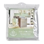 FUNDA PARA LAVADORA DE PVC 110 X 74 X 69 CM PLATA