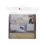 FUNDA PARA SECADORA PVC 110 X 74 X 69 CM PLATA