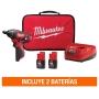 DESTORNILLADOR INALÁMBRICO HEXAGONAL MILWAUKEE M12 DE 1/4 DE PULGADA