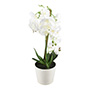 ORQUÍDEA ARTIFICIAL BLANCA 68 CM