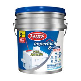 IMPERMEABILIZANTE ACRILICO IMPERFACIL 8 AÑOS SECADO EXTRA RAPIDO BLANCO 19 L