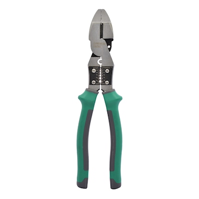 PINZA PARA ELECTRICISTA 22.86 CM VERDE COMMERCIAL ELECTRIC
