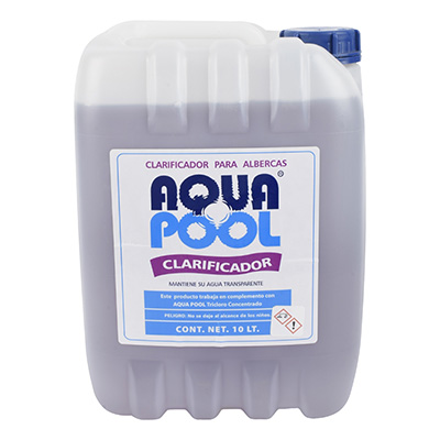 LIMPIADOR CLARIFICADOR DE ALBERCAS 10 LITROS AQUA POOL