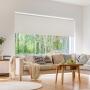 PERSIANA ENROLLABLE DE LINO BLACKOUT DE 140 X 180 CM MARFIL