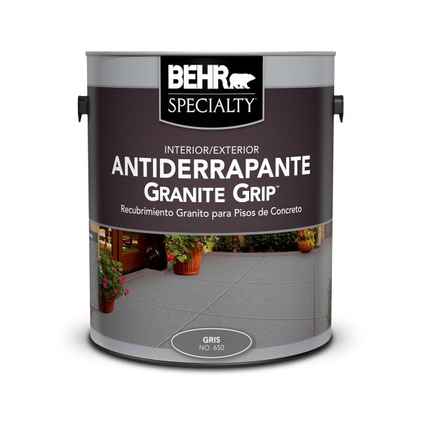 ANTIDERRAPANTE GRANITE GRIP BASE GRIS INTERIOR/EXTERIOR 3.78 L