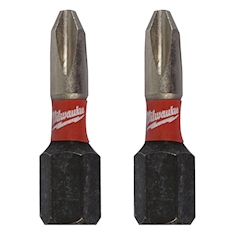 PUNTAS DE IMPACTO PHILLIPS SHOCKWAVE PARA ATORNILLAR DE 1 PULGADA DE 2 PIEZAS
