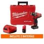 M12 FUEL TALADRO ROTOMARTILLO BRUSHLESS (SIN CARBONES) 1/2" 12V CON 1 BAT 4.0AH Y 1 BAT 2.0AH