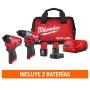 M12 FUEL COMBO ROTOMARTILLO 1/2 Y LLAVE DE IMPACTO1/4 NUEVA GENERACION