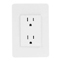 CONTACTO DÚPLEX CON PLACA 12 X 8.3 X 2.7 CM BLANCO ORION SCHNEIDER ELECTRIC
