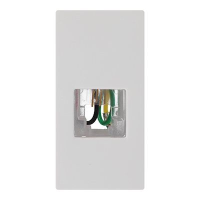 TOMA TELEFONICA RJ11 BLANCO DE 4 HILOS