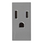 TOMACORRIENTE SENCILLO 2P+T PLATA SCHNEIDER ELECTRIC