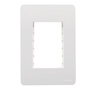 PLACA 3 MODULOS BLANCA SCHNEIDER ELECTRIC