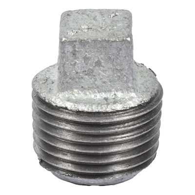 TAPÓN ACERO GALVANIZADO 1/2" MACHO