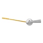 MANIVELA FRONTAL 17.5 CM PLATA COFLEX