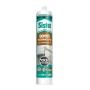 SISTA SILICÓN DE CURADO PARA DOMOS DE POLICARBONATO Y PVC TRANSPARENTE 300ML