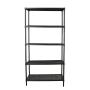 ESTANTE METAL 5 NIVELES 795 KG DE CARGA 89.9 X 34.7 X 182 CM RESISTENTE