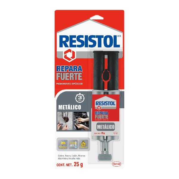 RESISTOL REPARA FUERTE METÁLICO 25 GR