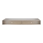 REPISA DOBLE CAJÓN SOPORTA HASTA 30 KG 120 X 29 X 13 CM MDF RUSTIC OAK