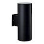 ARBOTANTE DE MURO LED EXTERIOR SOBREPONER 11W 3000K LUZ CÁLIDA NEGRO