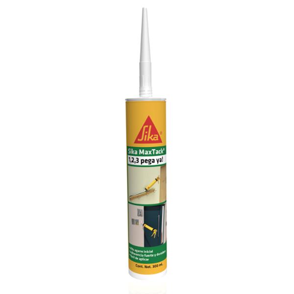 ADHESIVO DE MONTAJE SIKA MAXTACK EN CARTUCHO 300 ML BLANCO