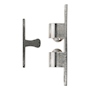 RESBALÓN DOBLE BALA 1 X 4.7 X 1.3 CM PLATA